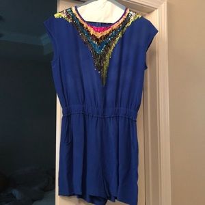 Trina Turk silk romper